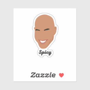 Épicé - ainsley harriott drôle autocollant