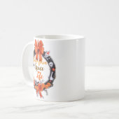 Épice citrouille et Vibes d'Halloween Mug (Devant gauche)