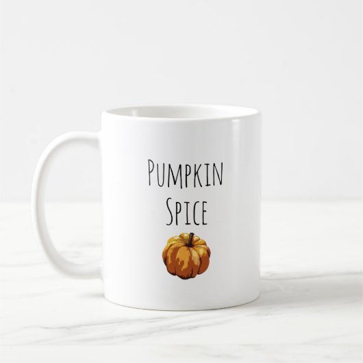 Épice citrouille Mug café d'automne (Gauche)