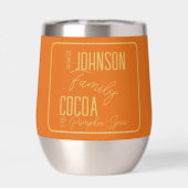 Épice Citrouille personnalisé de la famille d'auto (Arrière)