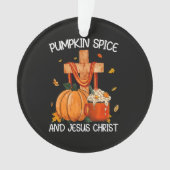 Épice de citrouille et Jésus-Christ (devant)