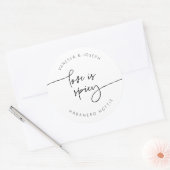 Épicé Jam Jar Étiquette mariage Favor Sticker G400 (Enveloppe)