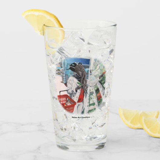 Épicerie Mind Flayer Magasin Imaginaire Art Verre  (Devant glace)