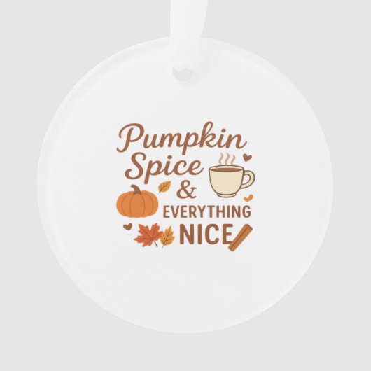 Épices citrouilles Et Tout Joli Design Automne (devant)