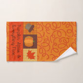 Épices citrouilles et tout Nice (Serviette à main)