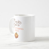 Épices citrouilles et tout Nice Mug d'automne (Devant gauche)