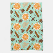 épices de Noël Serviettes de cuisine (Vertical)