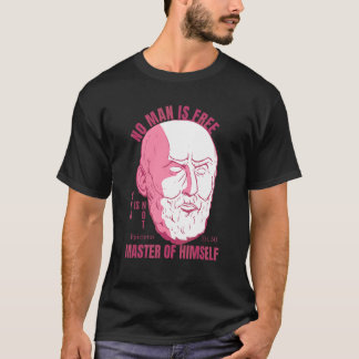 Epictetus citaat filosofie citaten inspirerende Ge T-shirt