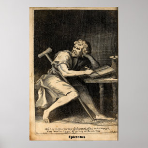 Epictetus / Griekse filosoof / Poster