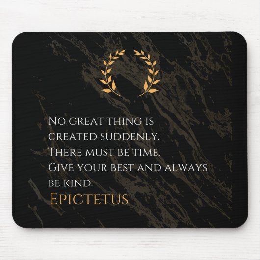 Epictetus's recept voor grootheid muismat (Voorkant)