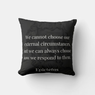 Epictetus's wijsheid: empowerment door middel van  kussen