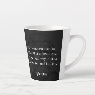 Epictetus's wijsheid: empowerment door middel van latte mok