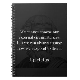 Epictetus's wijsheid: empowerment door middel van  notitieboek