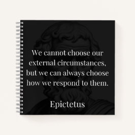 Epictetus's wijsheid: empowerment door middel van  notitieboek