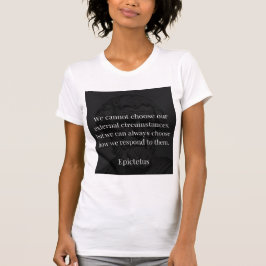 Epictetus's wijsheid: empowerment door middel van  t-shirt