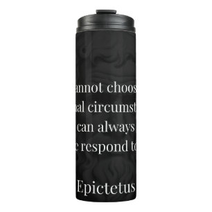 Epictetus's wijsheid: empowerment door middel van thermosbeker