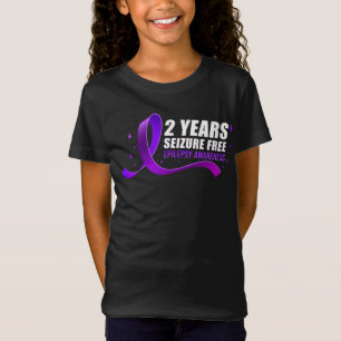 Epilepsie Bewustheid 2 jaar na inbeslagneming vrij T-shirt