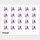 Epilepsie Bewustmaking 5 Ronde Sticker (Vel)