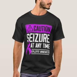Epilepsie Bewustmaking Epileptische warrior Survi T-shirt