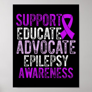 Epilepsie bewustzijn epileptische krijger overleve poster