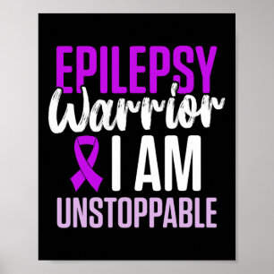Epilepsie bewustzijn Epileptische krijger overleve Poster