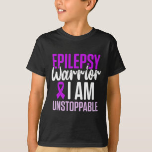 Epilepsie bewustzijn epileptische krijger overleve t-shirt