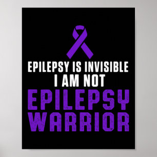 Epilepsie bewustzijn Leuk Gezondheidszorg Epilepti Poster