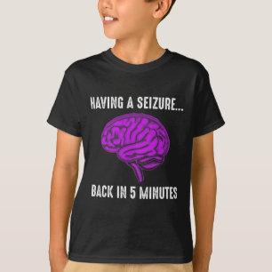 Epilepsie Bewustzijn Met Aanval Epileptische Krijg T-shirt
