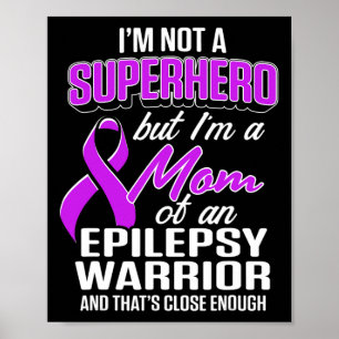 Epilepsie Bewustzijn Moeder Held Epileptische Stri Poster