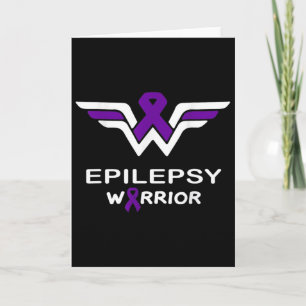 Epilepsie Bewustzijn Warrior Ondersteuning Overlev Kaart