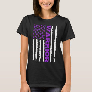 Epilepsie bewustzijn Warrior T-shirt