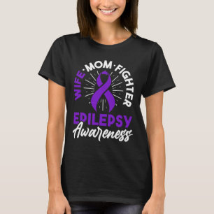Epilepsie bewustzijn ziekte leuk epileptische krij t-shirt