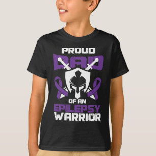 Epilepsie Ziekteziekte Bewustzijnd Pap van Epileps T-shirt