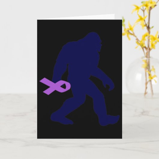 Epilepsiebewustzijn - Epilepsie Geschenk Kaart (Gele Bloem)