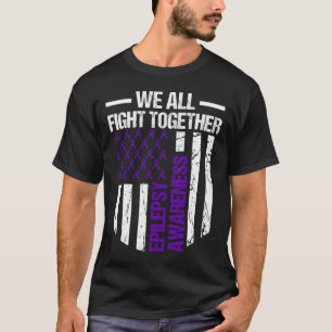 Epilepsiebewustzijn Epileptische Krijger Overleven T-shirt