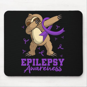 Epilepsiebewustzijn Luiaard Dabbing Epileptische E Muismat