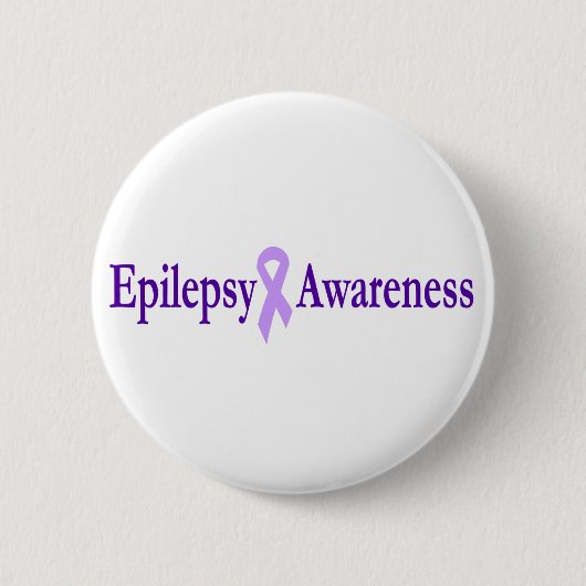 epilepsiebewustzijn ronde button 5,7 cm (Voorkant)