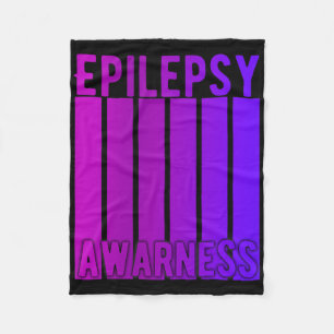 Epilepsiebewustzijnsmaand In november dragen we pa Fleece Deken