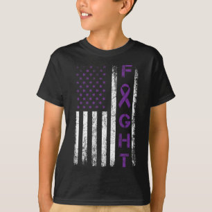 Epilepsievlag VS - Epilepsiebewustzijn bestrijden T-shirt