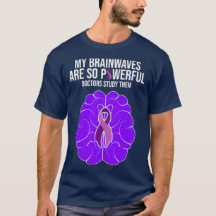 Epilepsy Awareness Costume My Brainwaves Gifts T-shirt