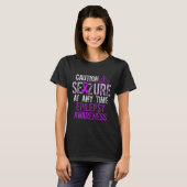 Epilepsy Awareness Epileptic Warrior Survivor 5 T-shirt (Voorkant volledig)