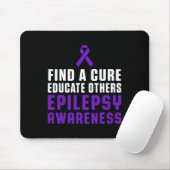 Epilepsy Awareness Fun Healthy Epileptic Warrior S Muismat (Met muis)