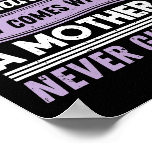 Epilepsy Awareness Mom Doesn't Come With A Manual Poster (Hoek)