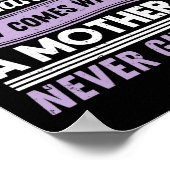Epilepsy Awareness Mom Doesn't Come With A Manual  Poster (Hoek)