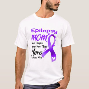 Epilepsy Awareness Month Ribbon Giften T-shirt