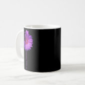 Epilepsy Awareness Sunflower Ribbon Gift Koffiemok (Voorkant links)