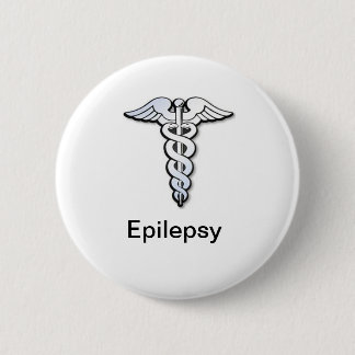 Epilepsy badge ronde button 5,7 cm