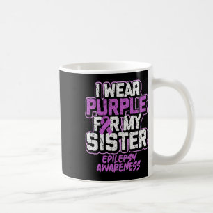Epilepsy Bewustheid dat ik Paars Draag heb voor mi Koffiemok