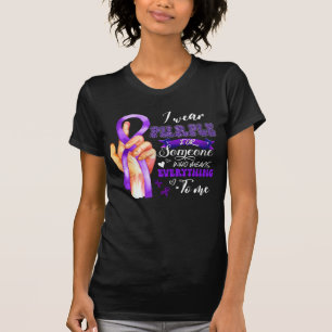 Epilepsy Bewustmaking Maand legt alles voor me vas T-shirt