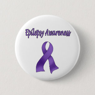 EPILEPSY-bewustzijn Ronde Button 5,7 Cm